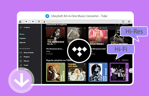 Keep Tidal Songs Locally in Any Format