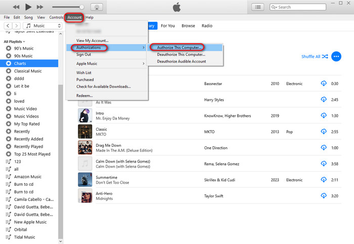 使用 Apple Music 授權電腦