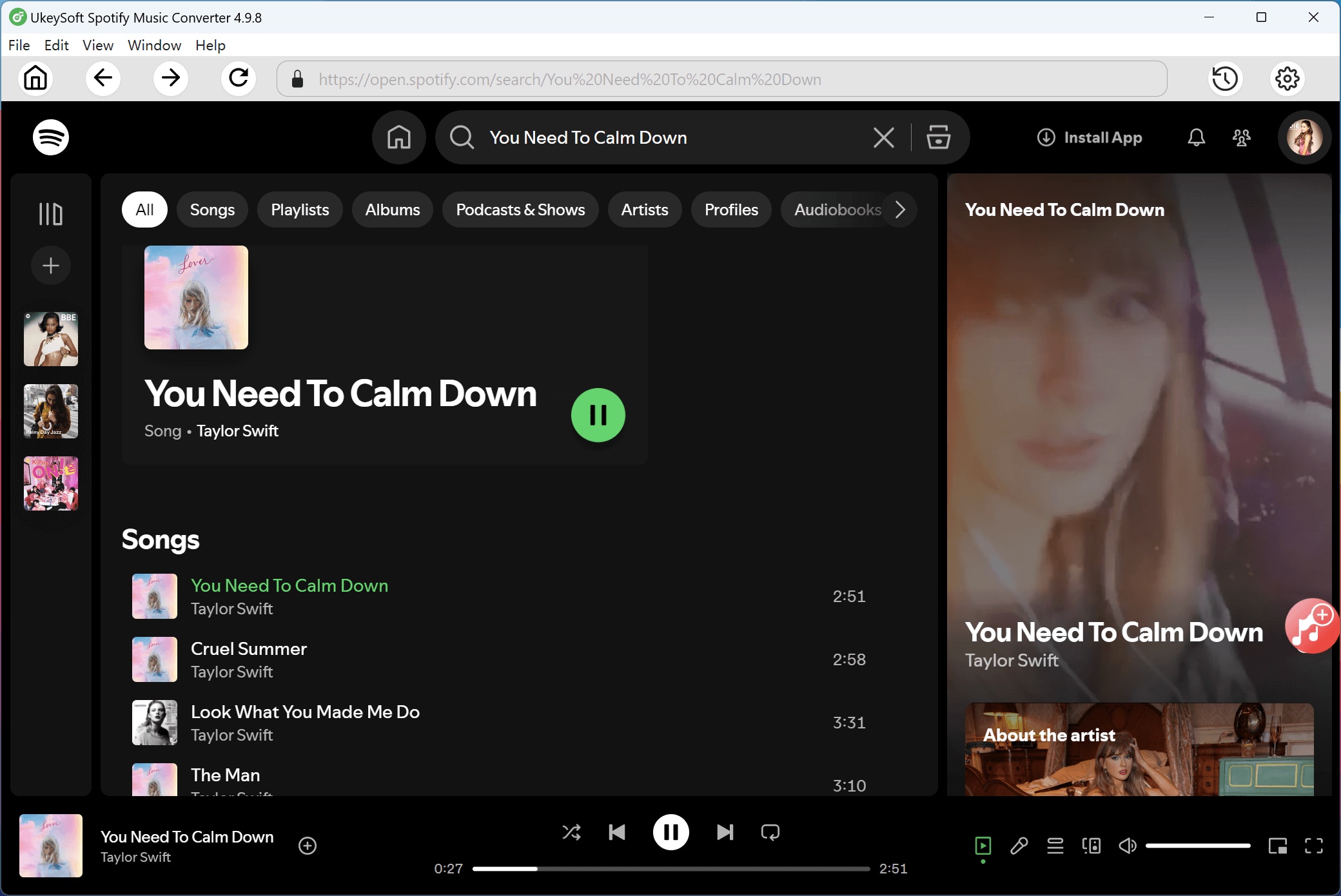 添加下載的歌曲