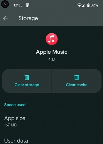 清除安卓裝置上的音樂應用程式快取